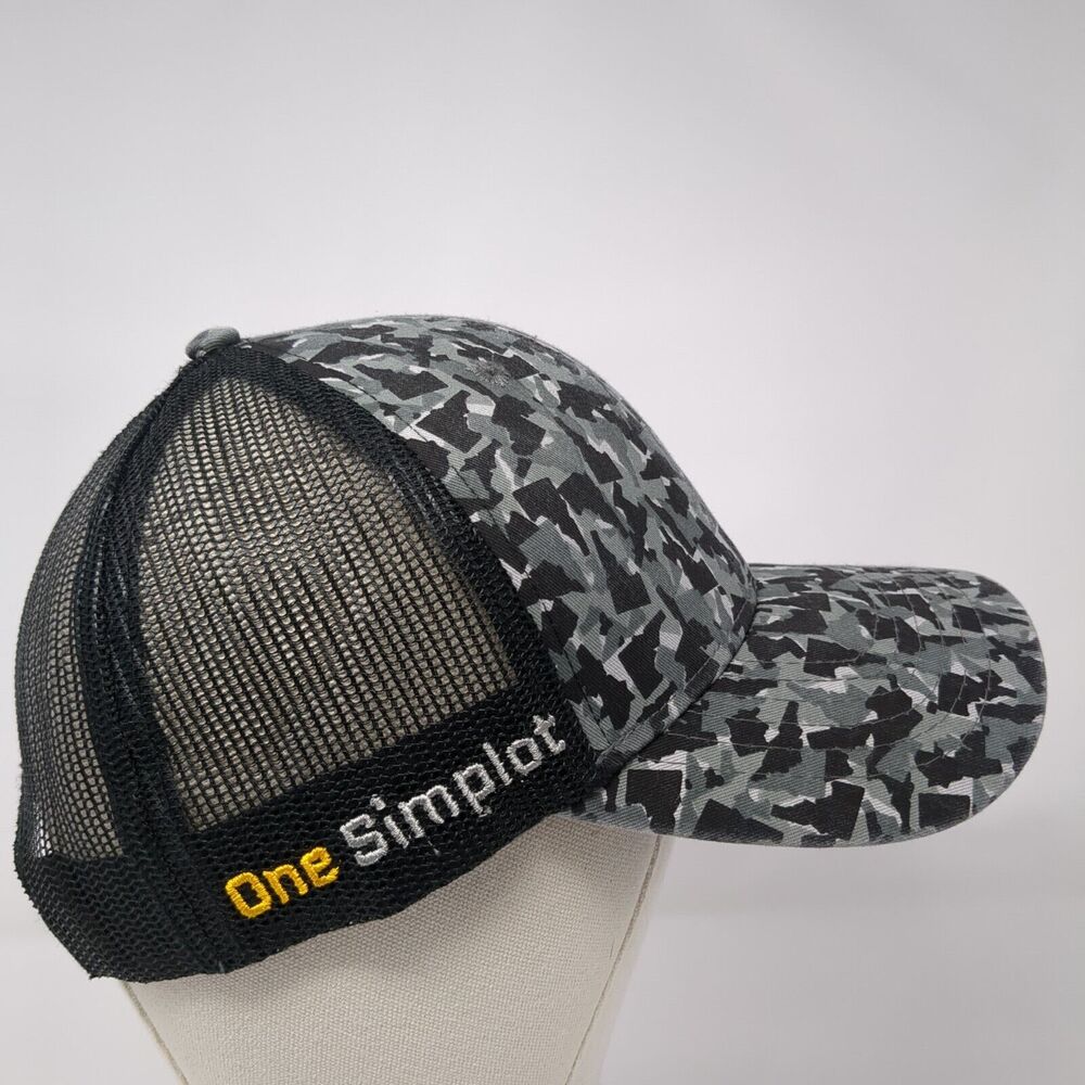Simplot Snapback Trucker Hat Camouflage One Size … - image 4